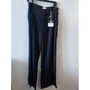 Pistola Pants Womens 28 Jadyn Fade To Black Wide Leg High Rise 30x32 NWT Trouser